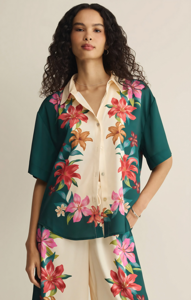Z-Supply ZT262752 Z-Supply Lani Kiwi Button Up