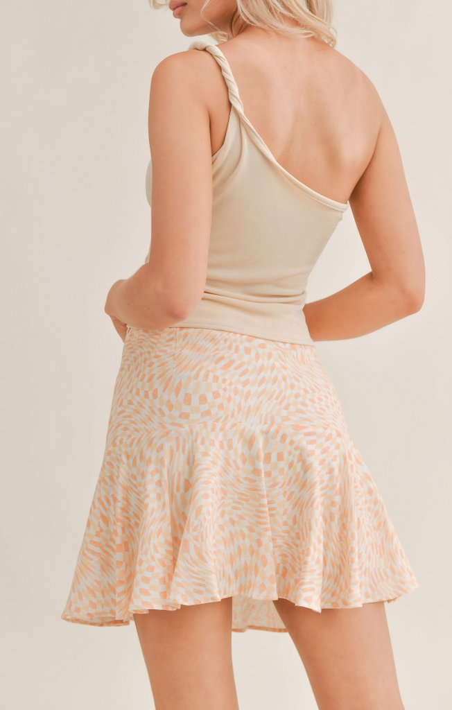 Sage the Label LE1225 Sage The Label Love Galore One Shoulder Tank