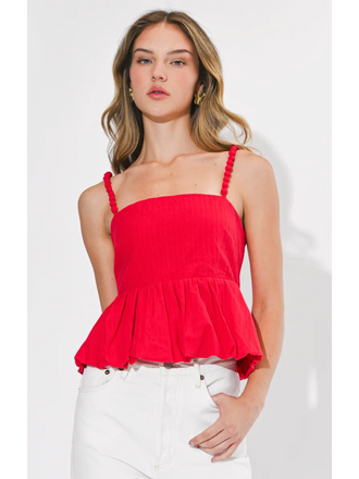 Adelyn Rae Holly Bubble Top