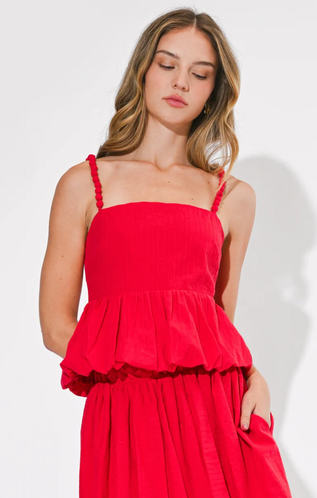 Adelyn Rae F264T7527 Adelyn Rae Holly Bubble Top