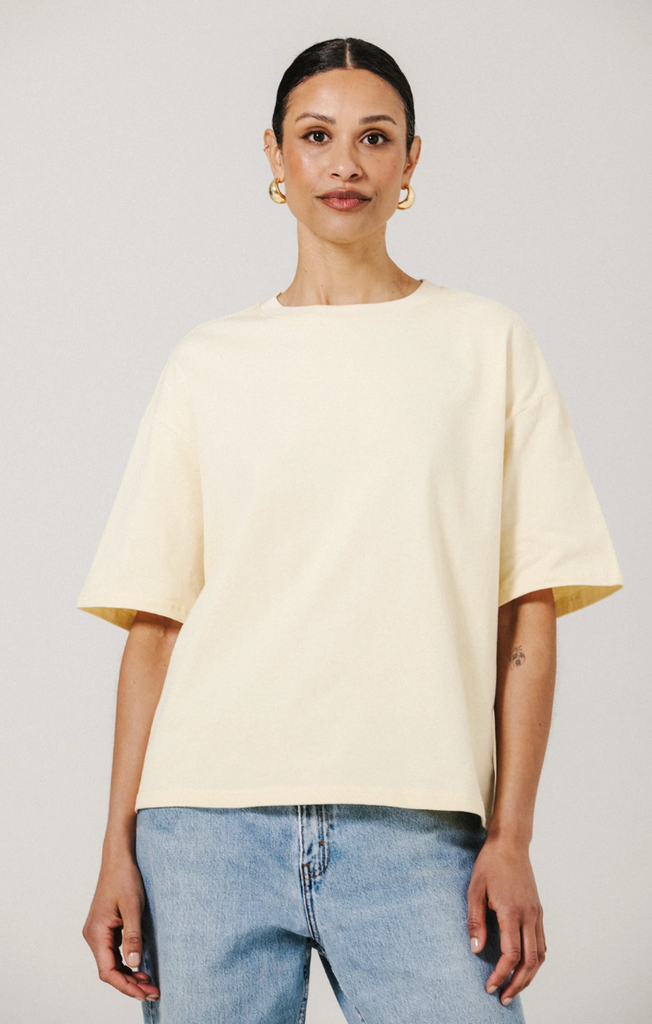 Brunette The Label BTLT027 Brunette The Label Boxy Tee