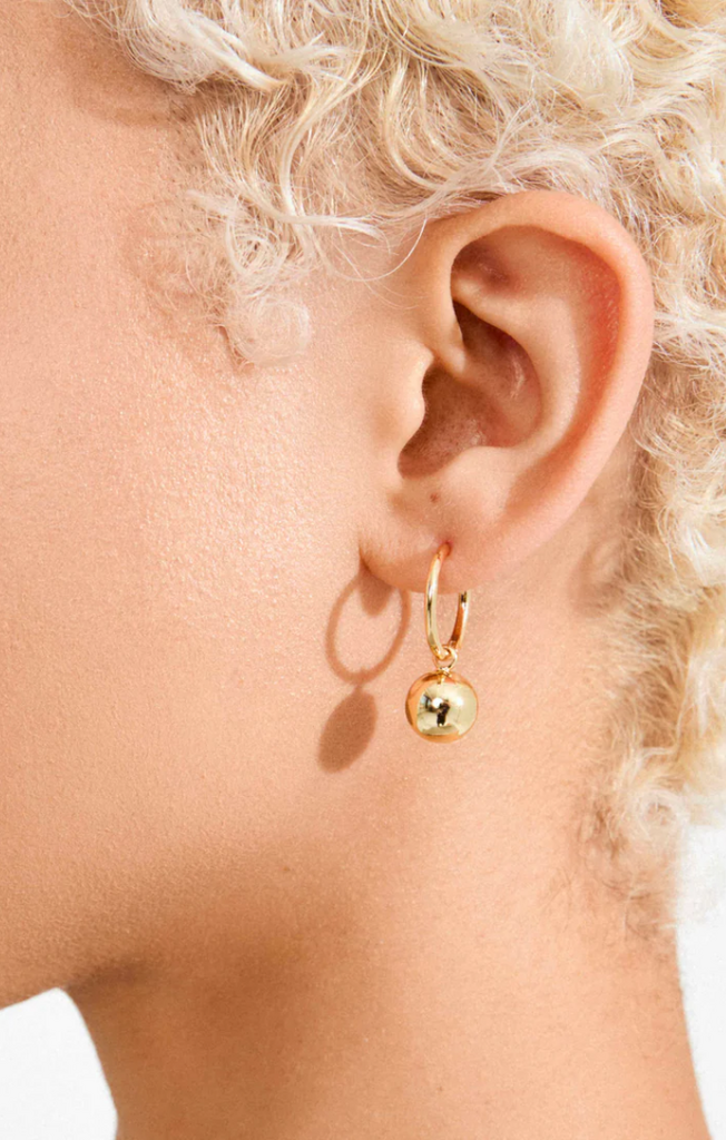 Pilgrim 102612003 Pilgrim AIR Hoop Earrings