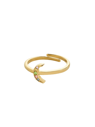 Pilgrim LULU Moon Ring