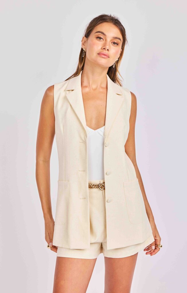 Sage the Label LJ2550 Sage The Label Mariana Blazer Vest
