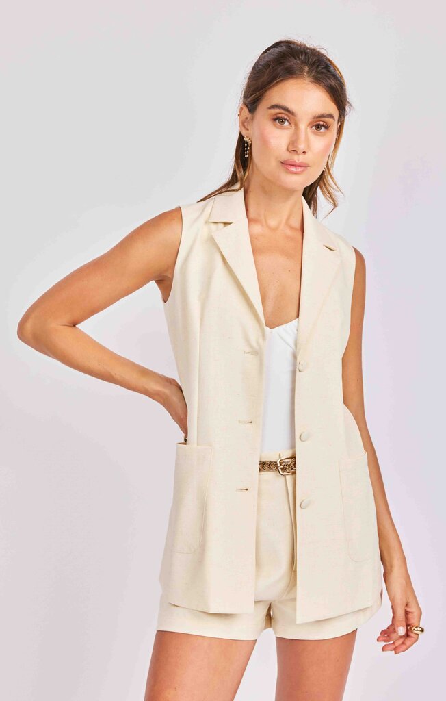 Sage the Label LJ2550 Sage The Label Mariana Blazer Vest