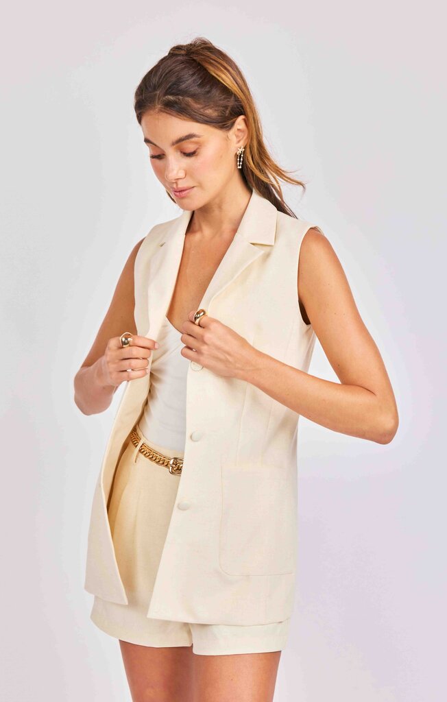 Sage the Label LJ2550 Sage The Label Mariana Blazer Vest
