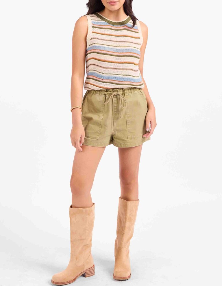 Sadie and Sage AJ3408 Sadie and Sage Fall Stripe Sweater Vest