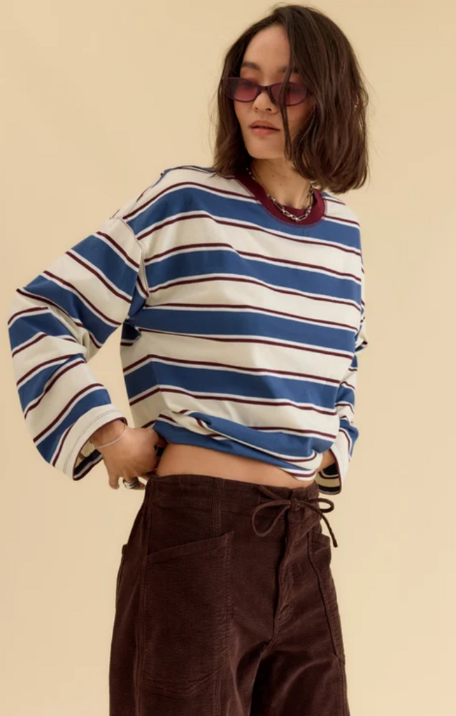 Sage the Label D00052000JA Daze Salinas Long Sleve Tee