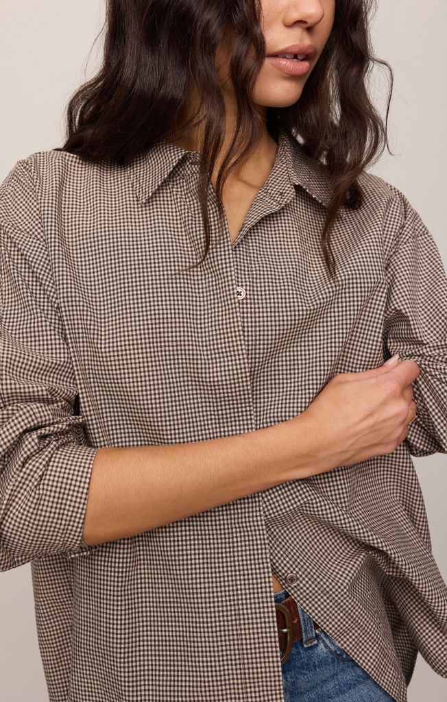 Z-Supply ZT263458 Z-Supply On Duty Gingham Button Up Top