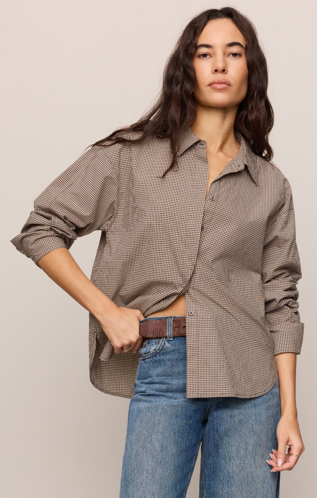 Z-Supply ZT263458 Z-Supply On Duty Gingham Button Up Top