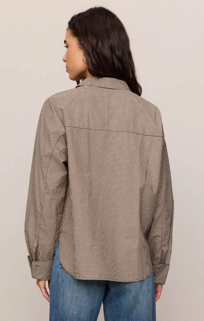 Z-Supply ZT263458 Z-Supply On Duty Gingham Button Up Top