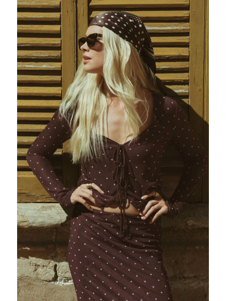 Z-Supply Amara Polka Dot Top