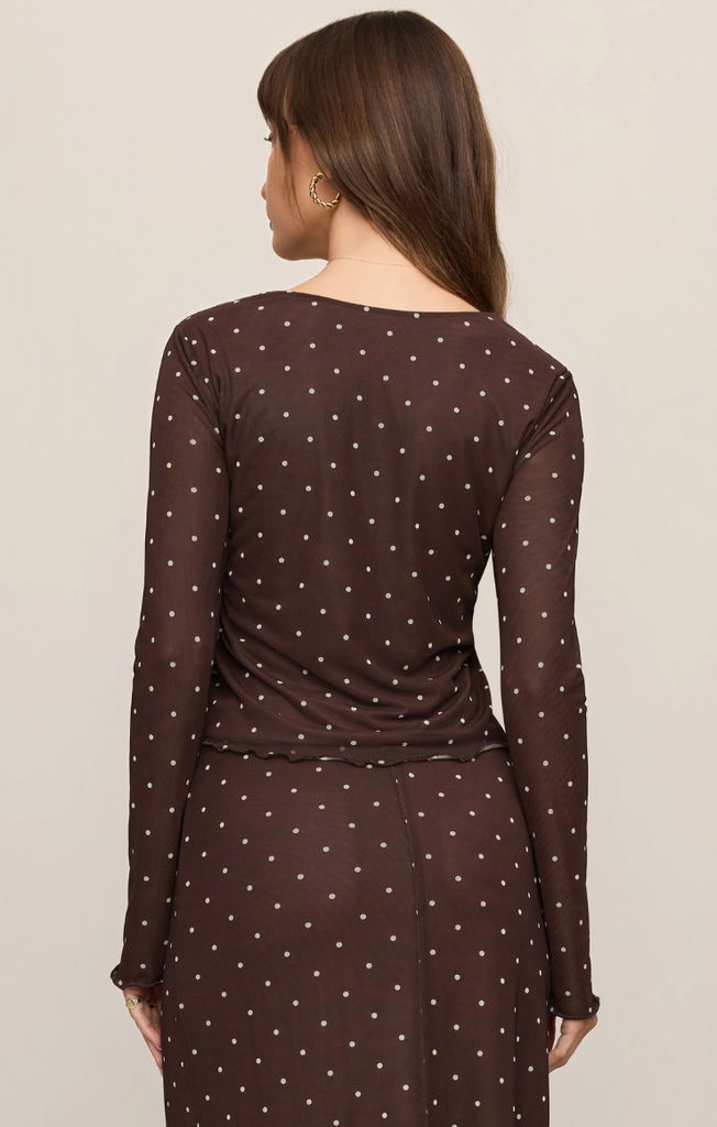 Z-Supply ZT263282 Z-Supply Amara Polka Dot Top