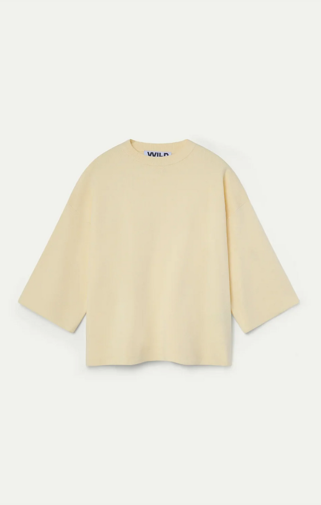 Wild Pony 63W-10712 Wild Pony Light yellow basic jersey