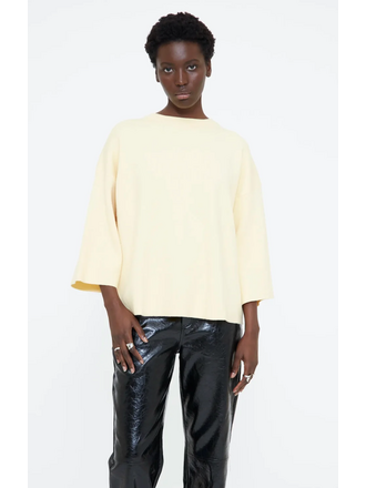 Wild Pony Light yellow basic jersey