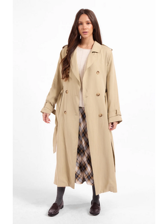 Sage the Label Penn Trench Coat