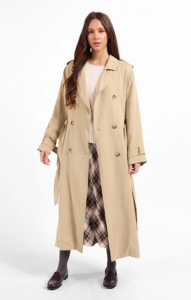 Sage the Label LJ3594 Sage The Label Penn Trench Coat
