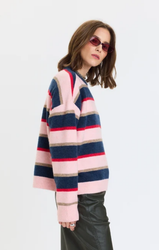 Daze D00060030P5 Daze Carlyle Everyday Crew Neck Sweater