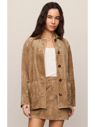Z-Supply Decker Suede Coat