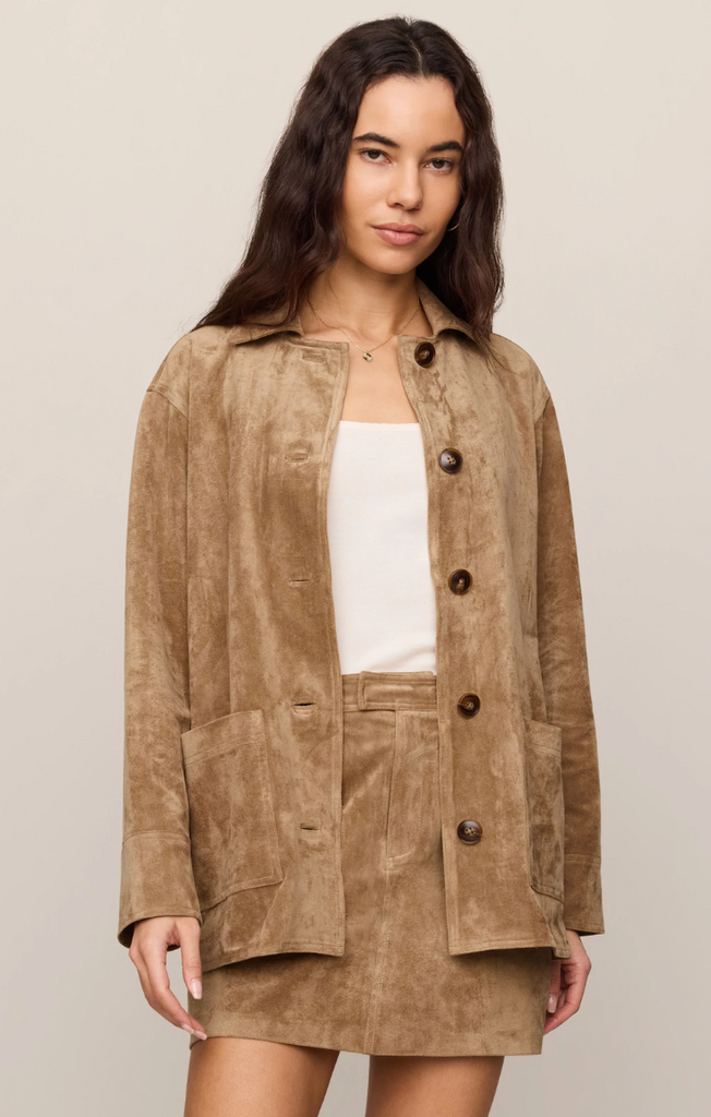 Z-Supply ZJ253341 Z-Supply Decker Suede Coat