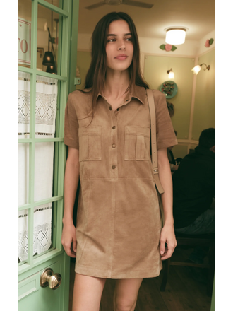 Z-Supply Leone Suede Mini Dress