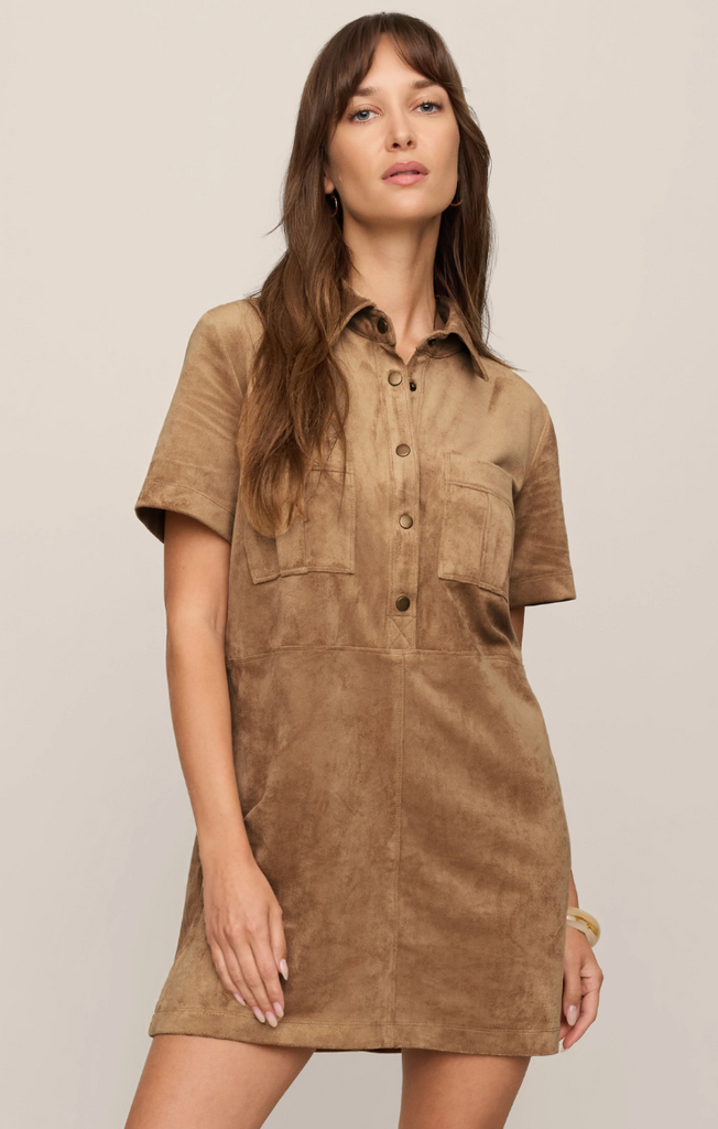 Z-Supply ZD263350 Z-Supply Leone Suede Mini Dress
