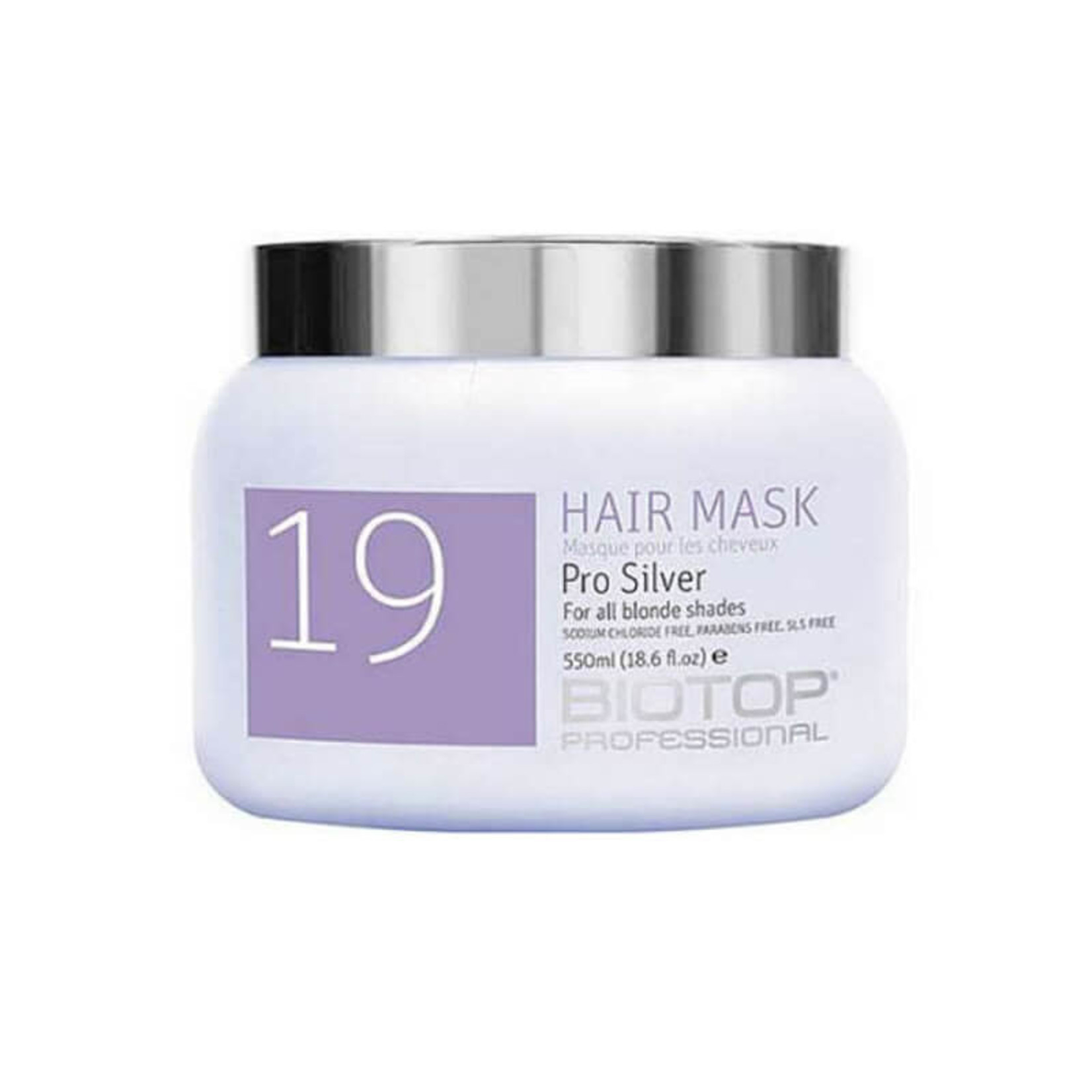 BIOTOP PROFESSIONAL BIOTOP 19 Pro Silver Hair Mask 550ml