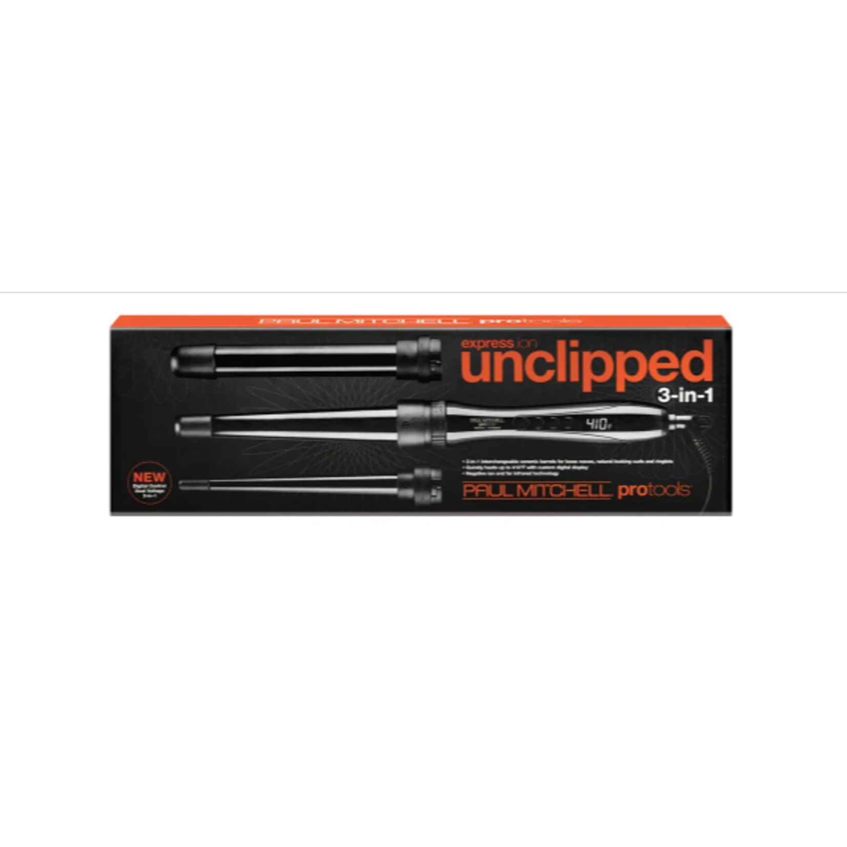 PAUL MITCHELL PAUL MITCHELL Express Ion Unclipped 3-in-1 Ceramic Interchangeable Curling Wand