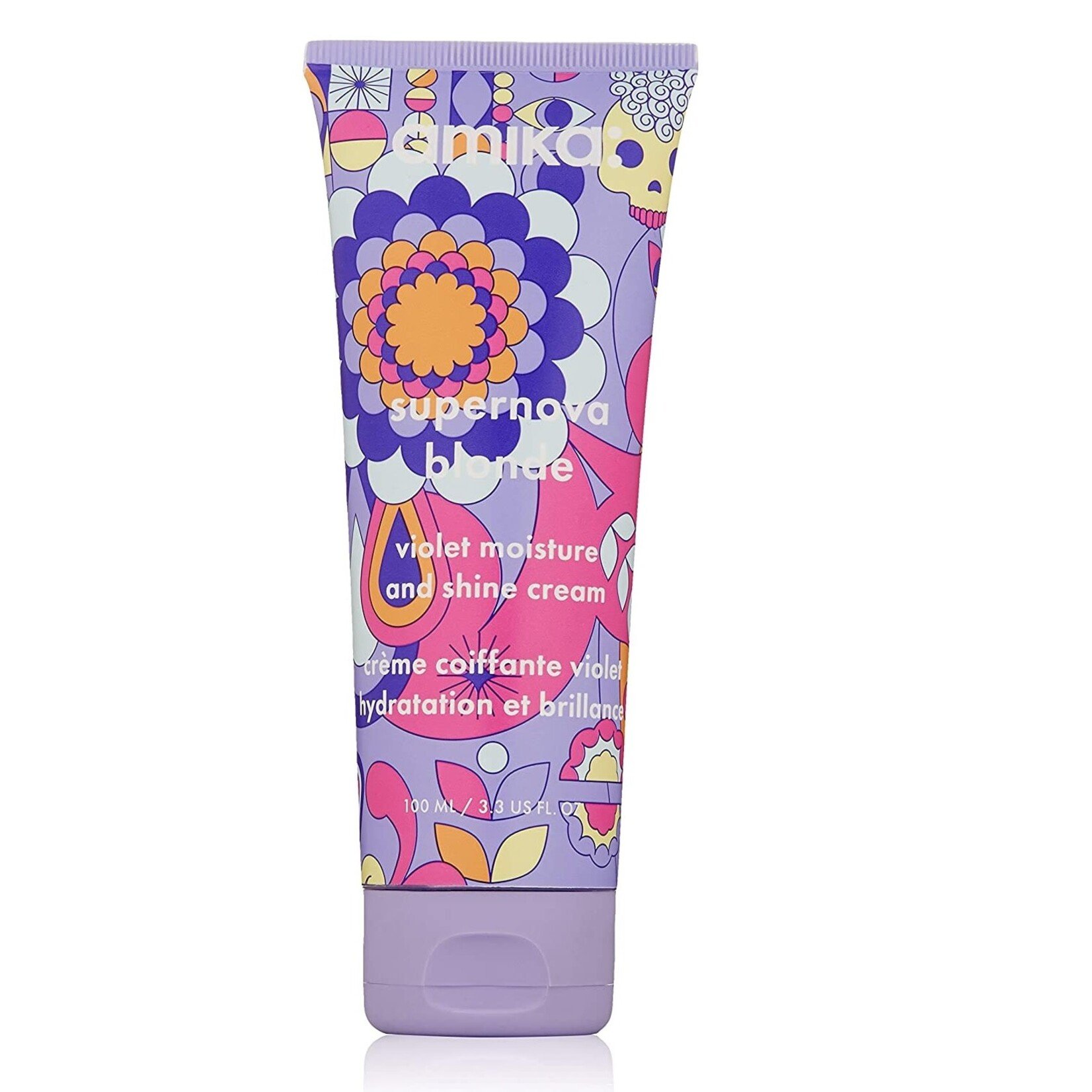 amika amika supernova blonde violet moisture & shine cream 100ml