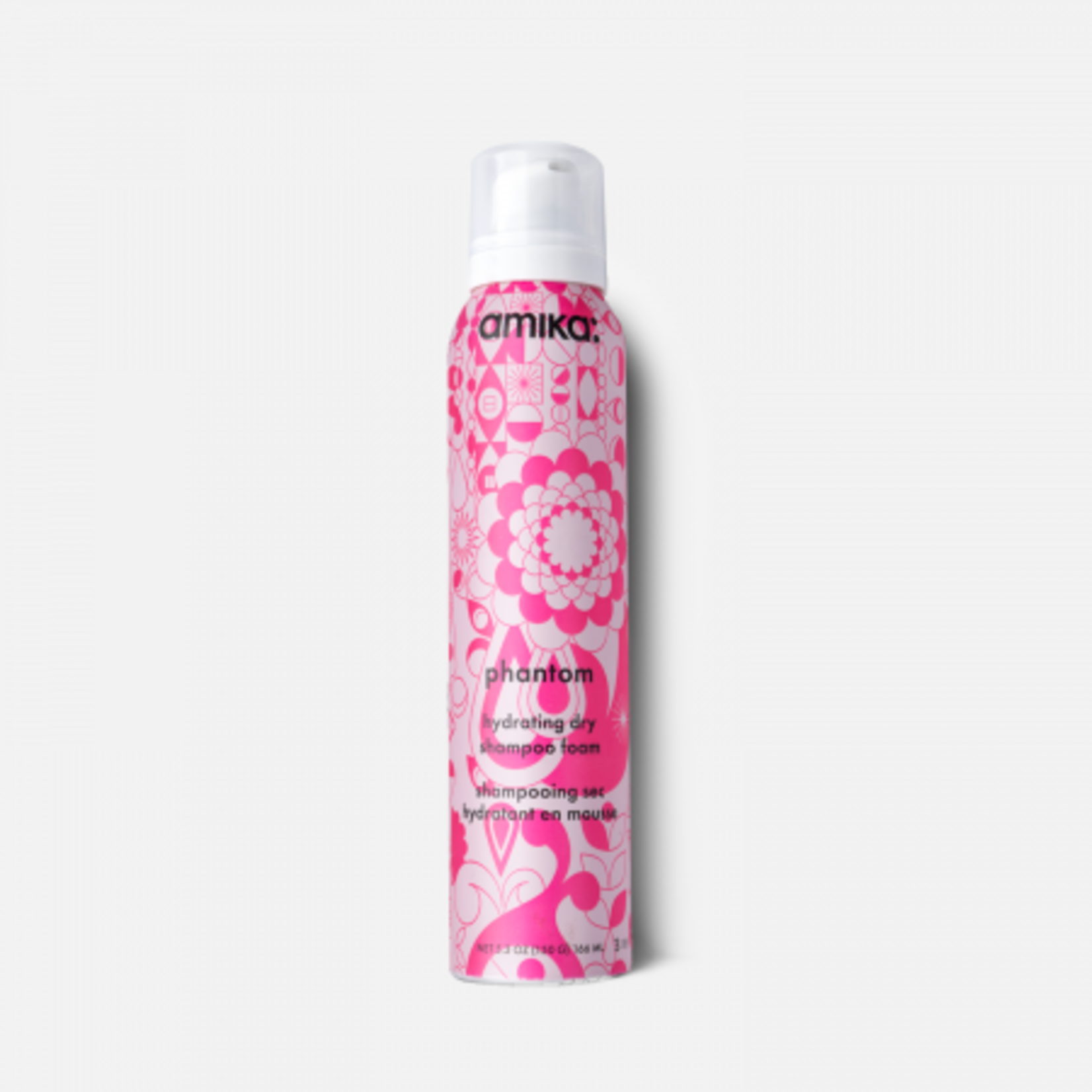 amika amika phantom hydrating dry shampoo foam 166ml