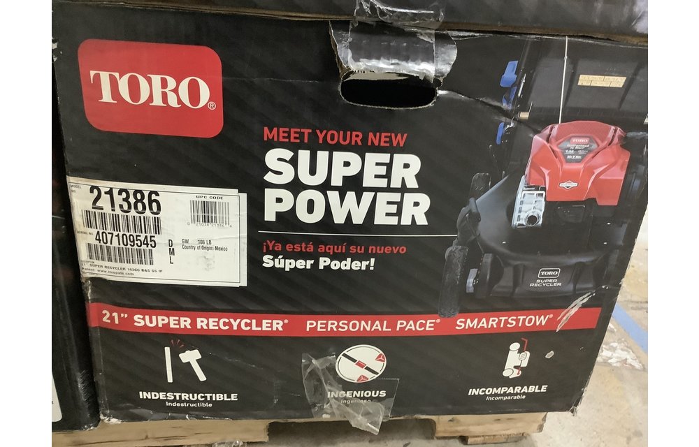 (NEW) Toro 21 in. Super Recycler Personal Pace SmartStow 163 cc Briggs Walk Behind Mower
