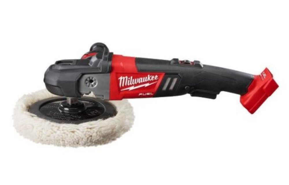 (New) Milwaukee M18 FUEL 18-Volt Lithium-Ion Brushless Cordless 7 in. Variable Speed Polisher (Tool-Only)