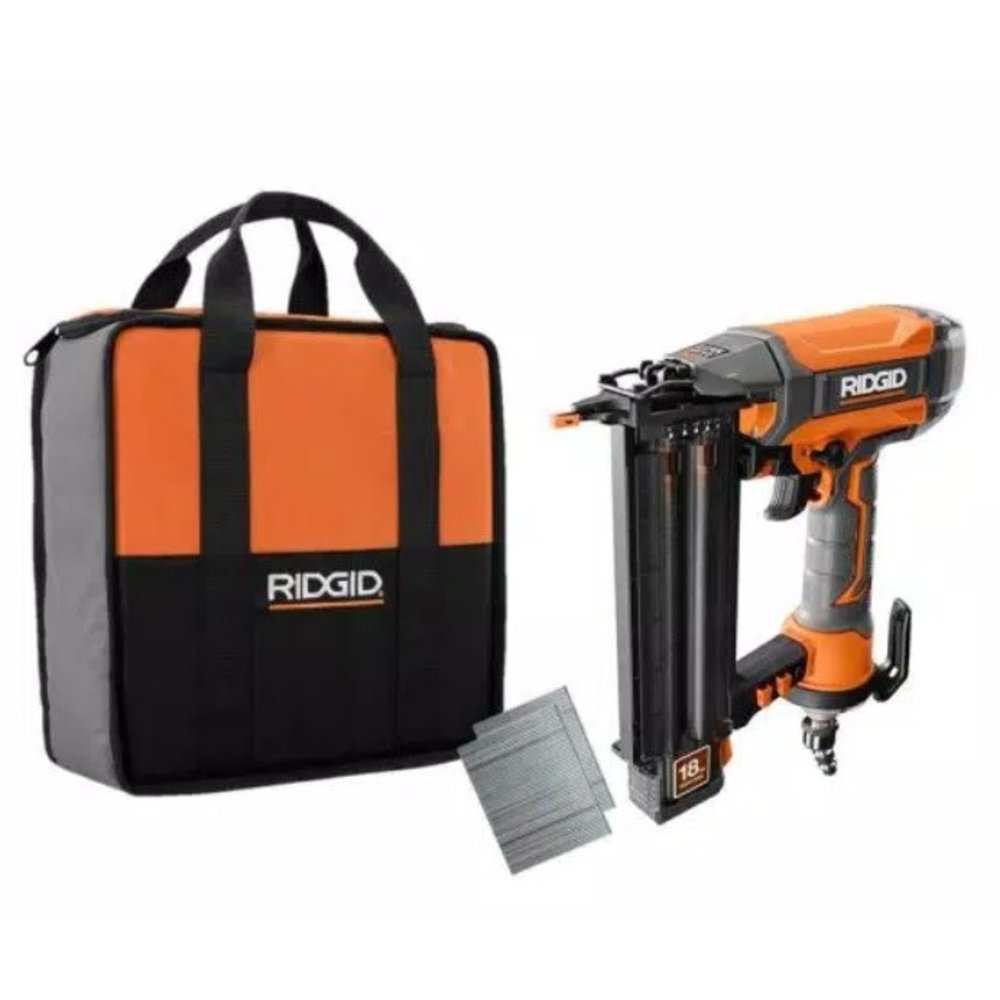 RIDGID R213BNF 18Gauge 21/8 in. Brad Nailer with CLEAN DRIVE