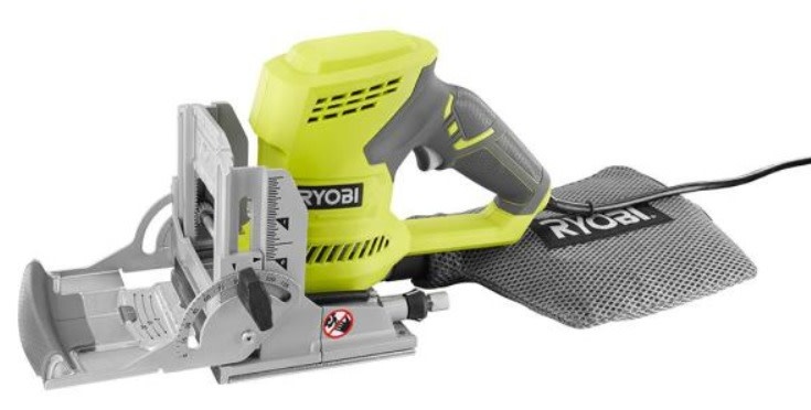 RYOBI RYOBI JM83K 6 Amp AC Biscuit Joiner Kit with Dust Collector and