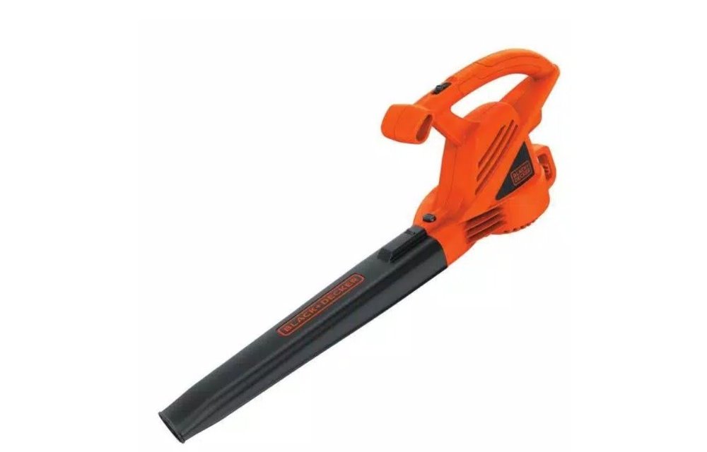 (NEW) BLACK+DECKER LB700 180 MPH 220CFM 7-Amp Corded Electric Handheld Leaf Blower
