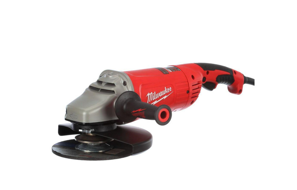(New) Milwaukee 15 Amp 7/9 in. Large Angle Grinder with Trigger Lock-On Switch
