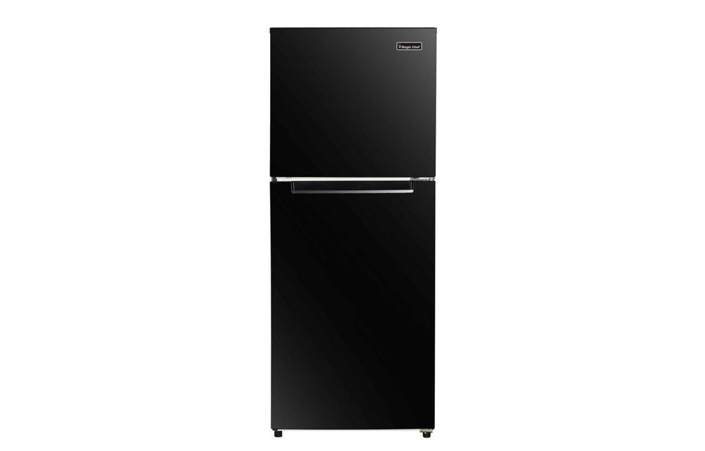 Magic Chef 10.1 cu. ft. Top Freezer Refrigerator in Black HMDR1000BE - The  Home Depot