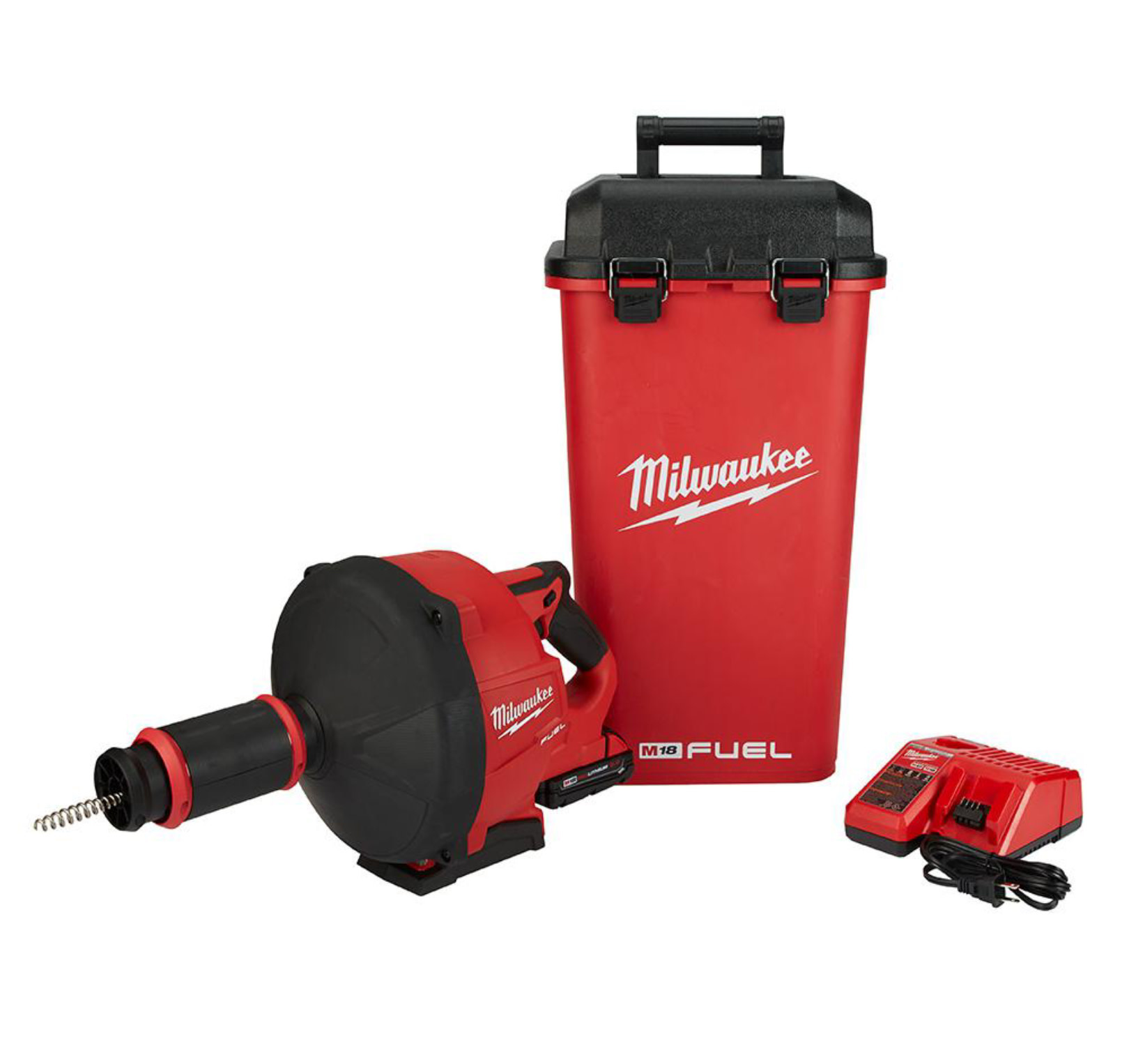 Milwaukee M18 FUEL 18-Volt Lithium-Ion Cordless Drain Cleaning Snake Auger  with 5/16 in. Cable Drive Kit - Discount Depot