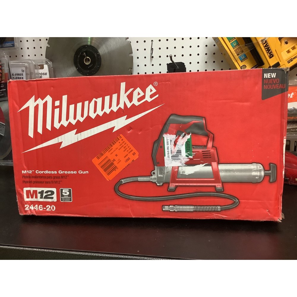 Milwaukee grease gun m12 sale