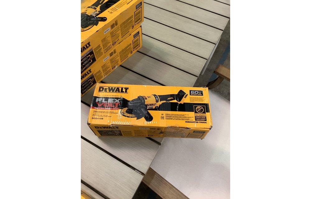DEWALT FLEXVOLT 60-Volt MAX Cordless Brushless 4-1/2 in. - 6 in. Small Angle Grinder with Kickback Brake (Tool-Only) (New)