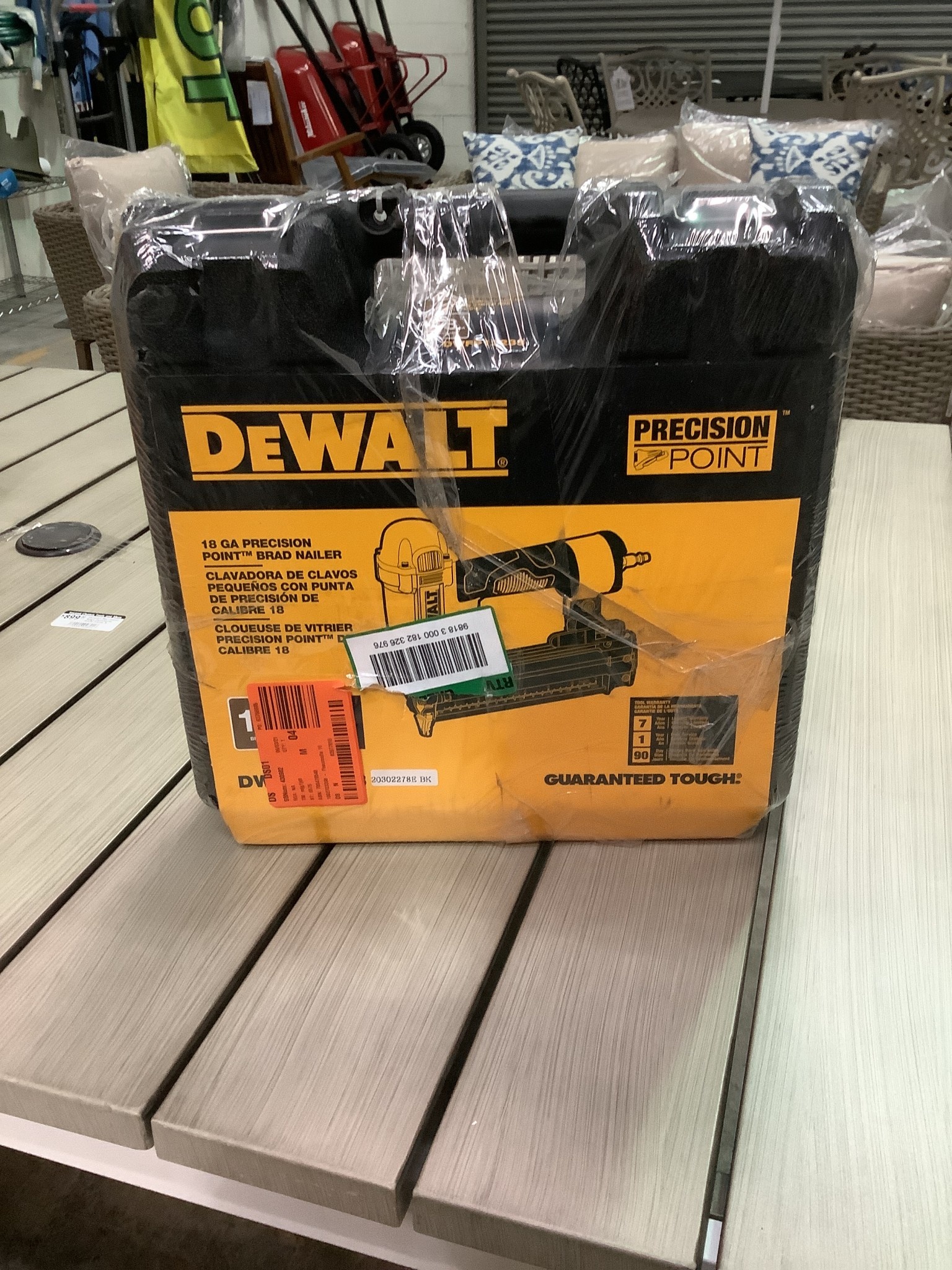 DEWALT DWFP12233 18 Gauge Pneumatic Corded Brad Nailer Discount Depot