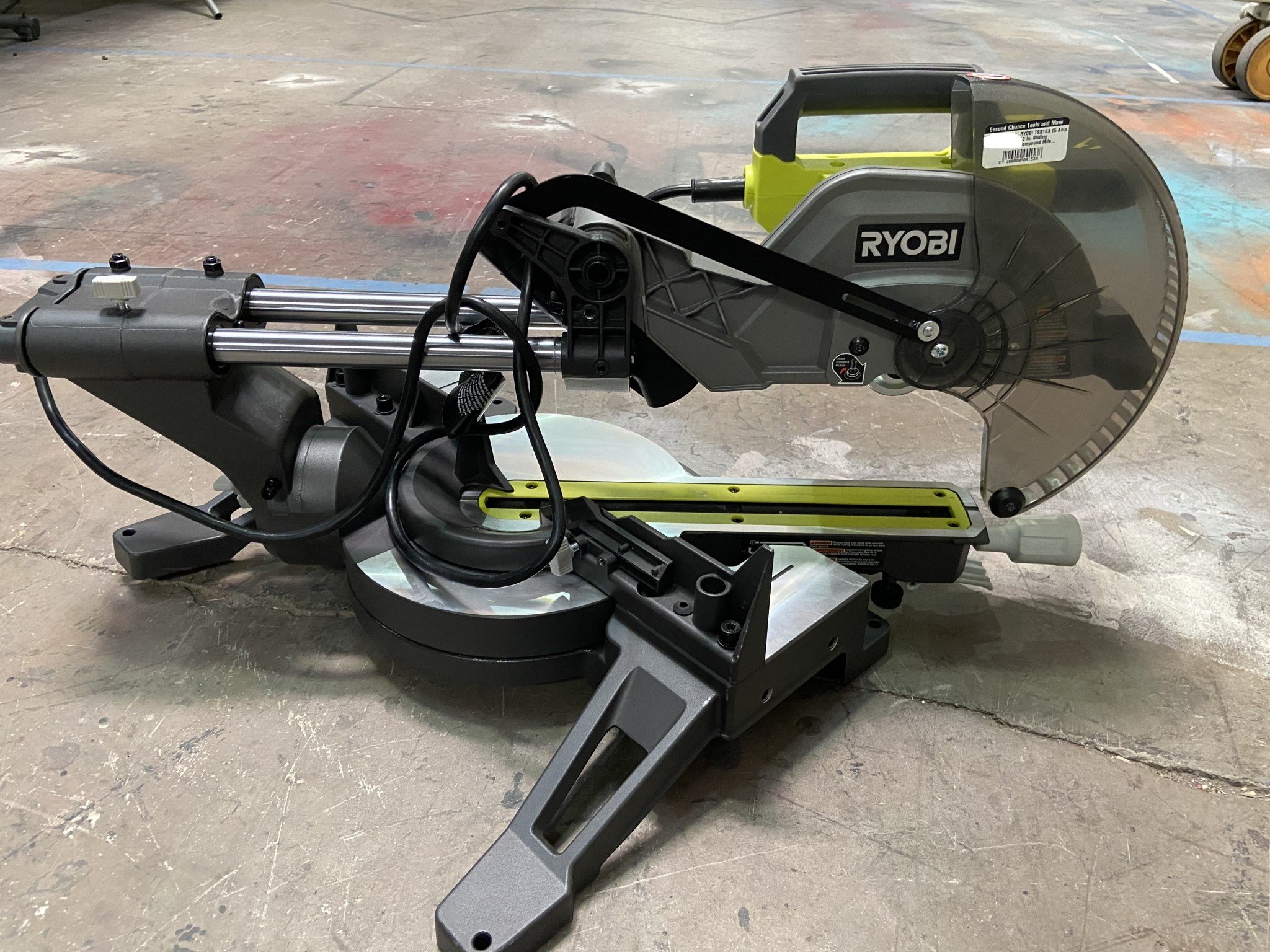 Ryobi 15 Amp 10 in. Sliding Compound Miter Saw 