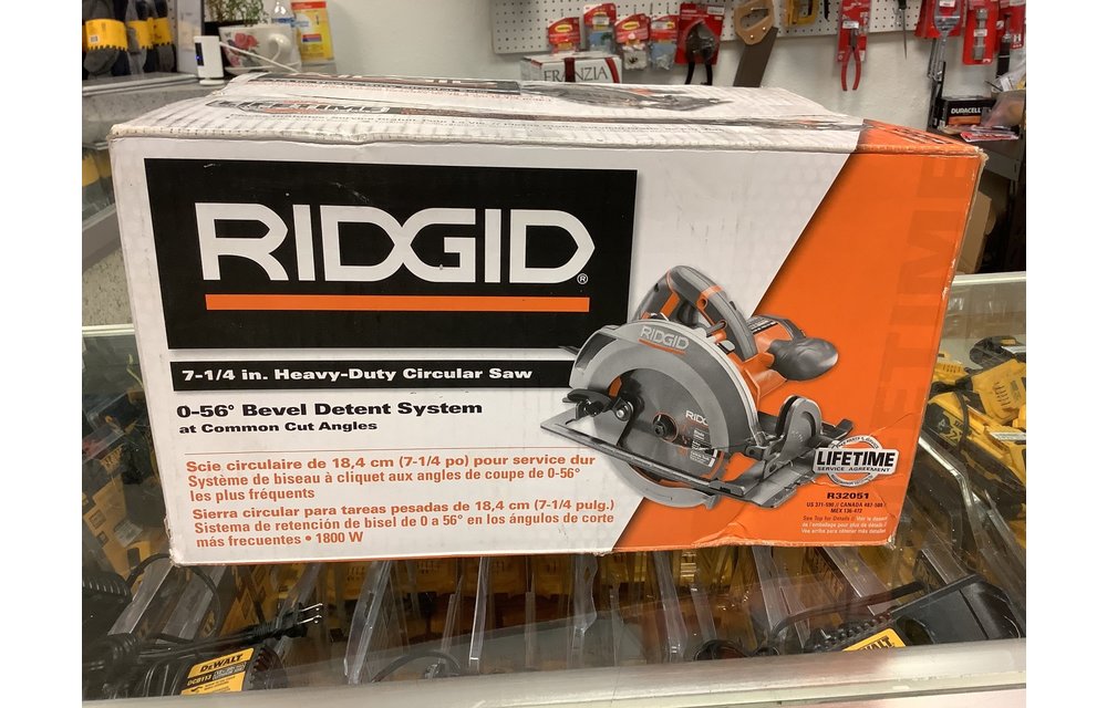 RIDGID R32051 15 Amp 7-1/4 in. Circular Saw Discount Depot