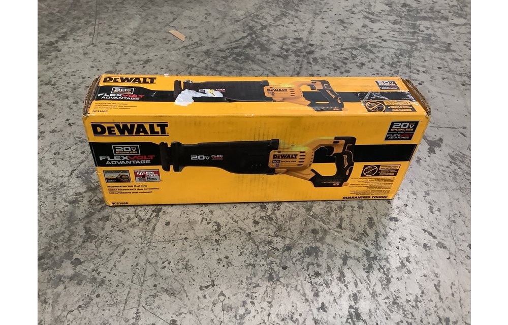 (NEW) DEWALT 20-Volt MAX Lithium Ion Cordless Brushless Reciprocating Saw with FLEXVOLT ADVANTAGE (Tool Only)