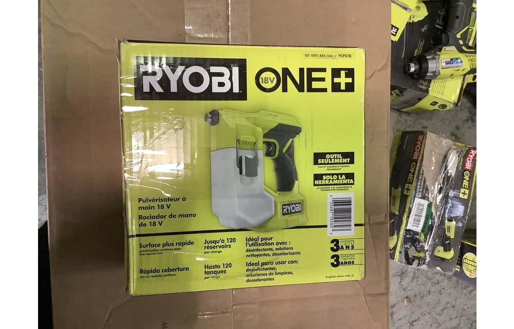 (New) RYOBI ONE+ 18V Cordless Handheld Sprayer (Tool Only)