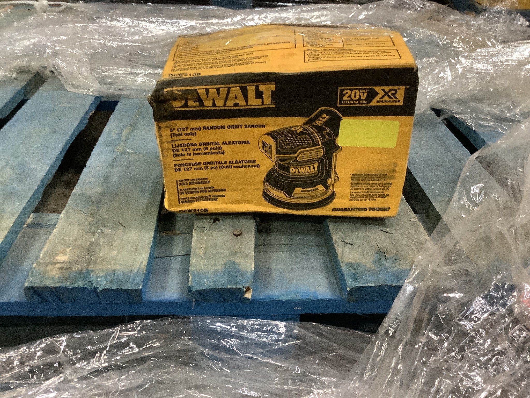 DEWALT 20Volt MAX XR Cordless Brushless 5 in. Random Orbital Sander