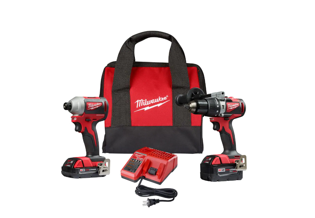 Milwaukee M18 18 Volt Lithium Ion Brushless Cordless Hammer Drill