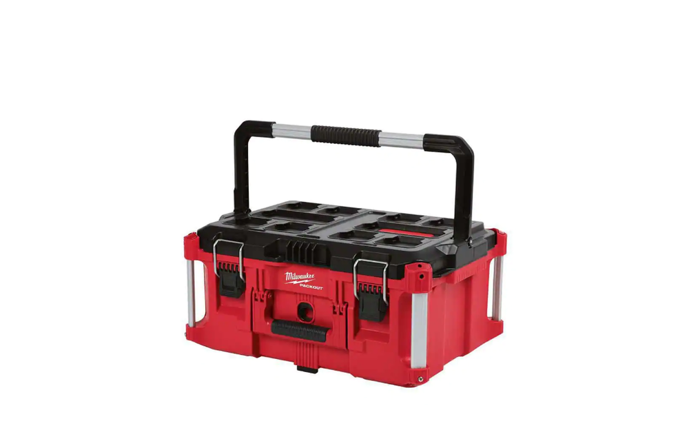 (NEW) Milwaukee PACKOUT 22 in. Large Portable Tool Box Fits Modular Storage System