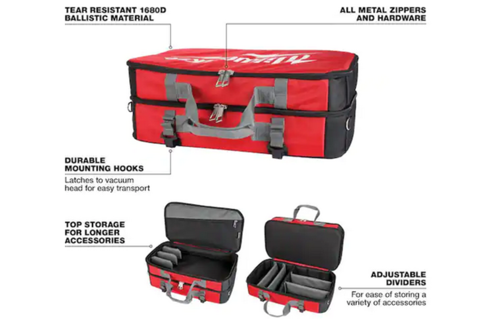 Milwaukee 49-90-2019 Vacuum Tool Storage Bag