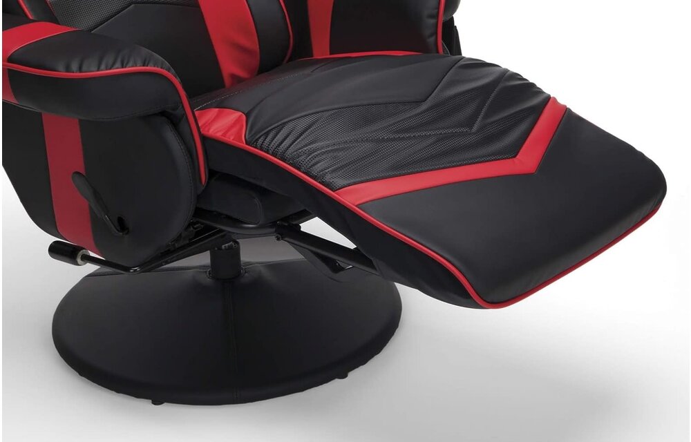 (New) Respawn 900 Racing Style Gaming Recliner, Reclining Gaming Chair, in Red (RSP-900-RED)
